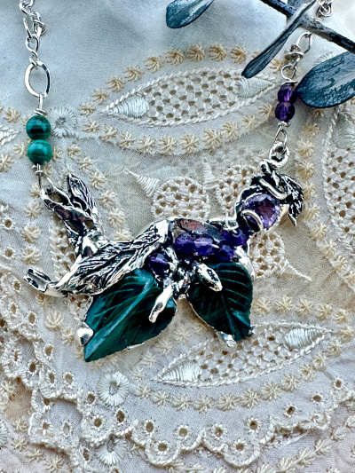 One of a Kind Sterling Silver Necklace for Sale